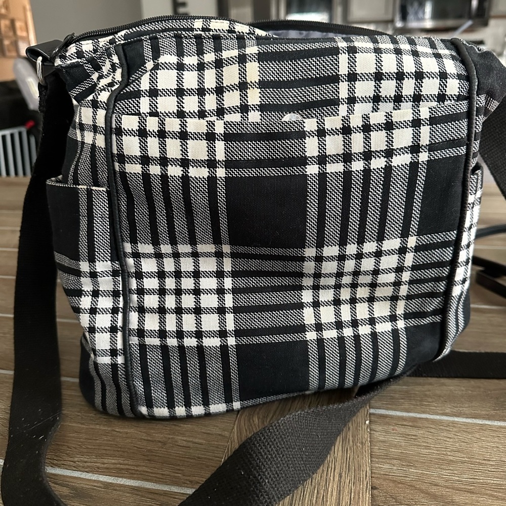 Thirty-one Buffalo plaid purse